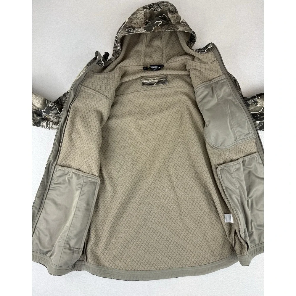 Scent Blocker‎ Hooded Jacket Men's Medium Hunting Jacket Realtree Excape Camo S3